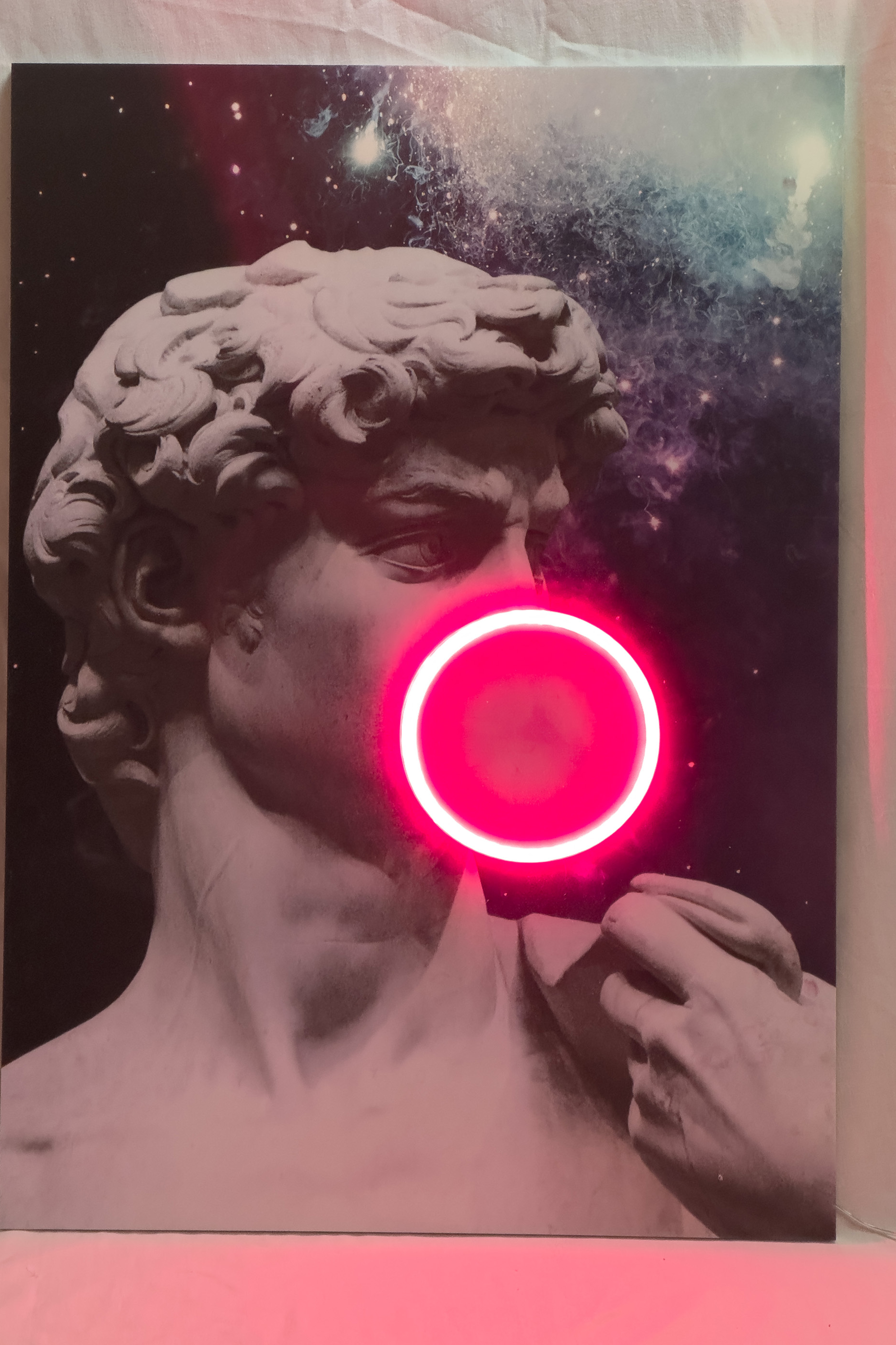 Quadro LED artistico